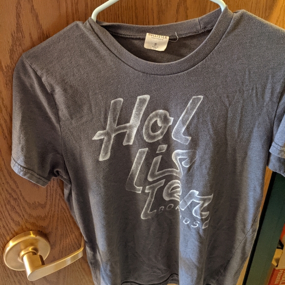 Hollister boards t shirt gray short sleeve small - Picture 2 of 6